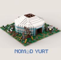 LEGO юрта: проект от команды nomad.yurt раскрывает магию казахской культуры